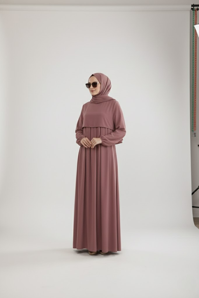 Liya Gül Kurusu Model Elbise