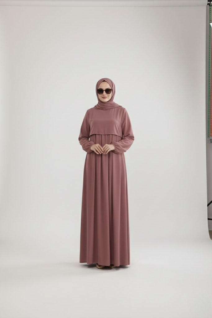 Liya Gül Kurusu Model Elbise